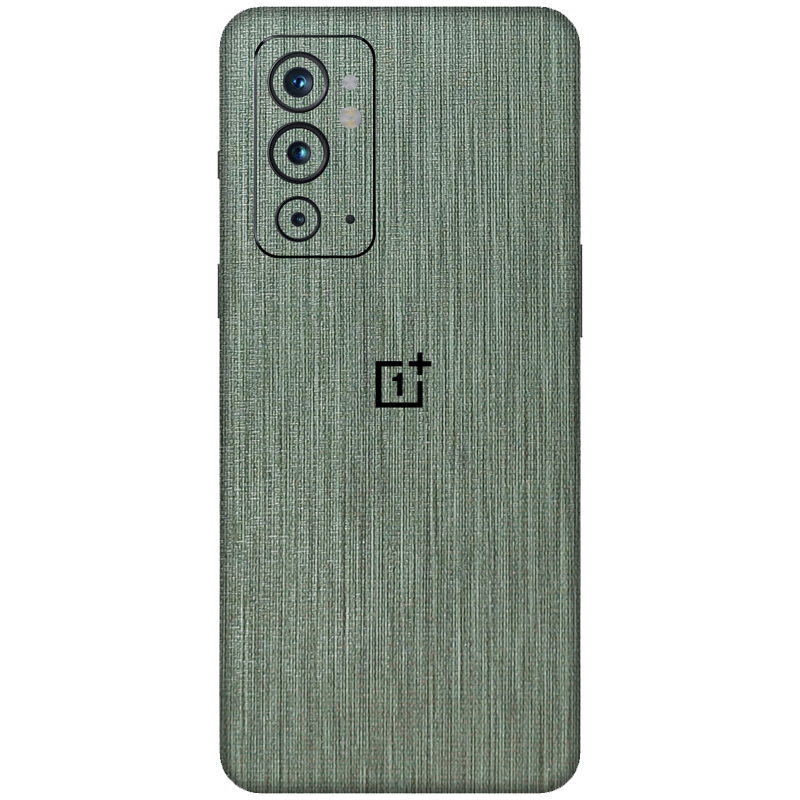 Green Linen 3M Premium Material Mobile Skins