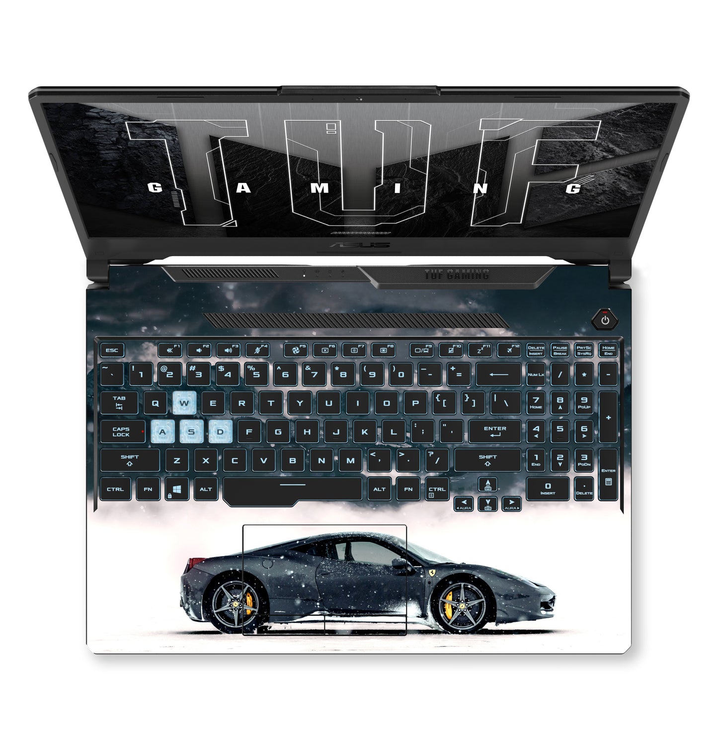 Ferrari Car Laptop 6D Skin