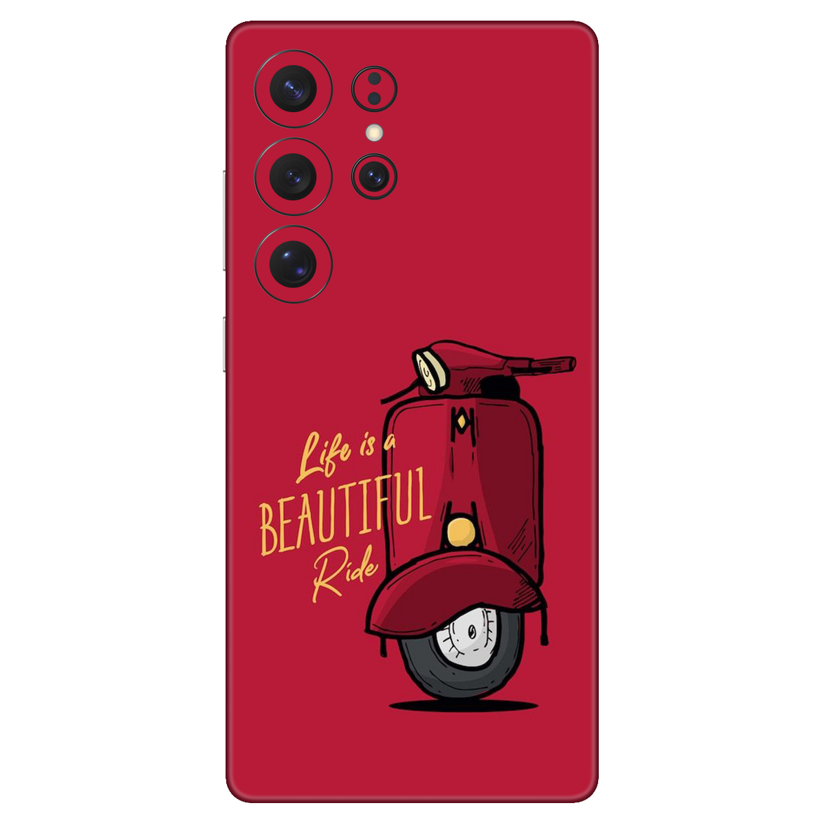 Life Is Beutyfull Ride Mobile 6D Skin
