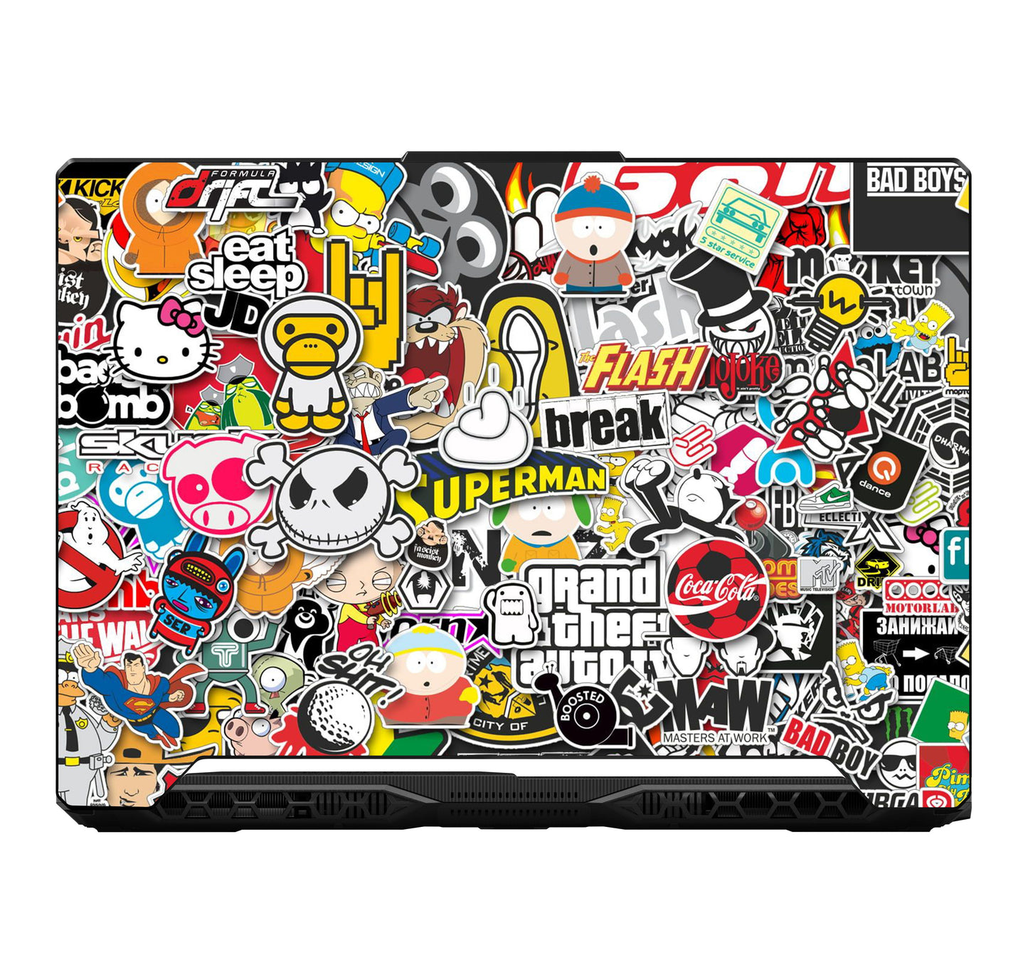 GTA Cartoon Laptop 6D Skin
