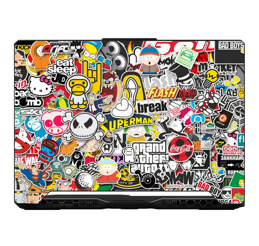 GTA Cartoon Laptop 6D Skin