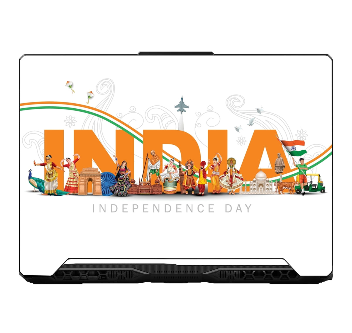 India Laptop 6D Skin