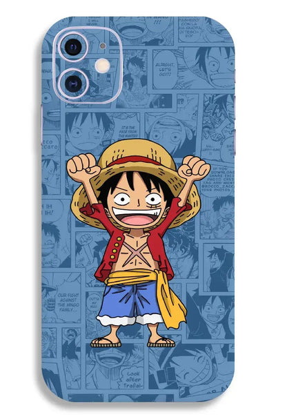 Cute Luffy Mobile 6D Skin - NR SKINS