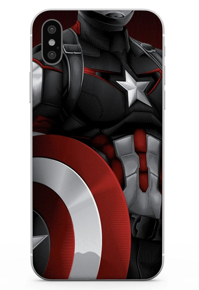 Captain America Mobile 6D (Scratchless Skin)