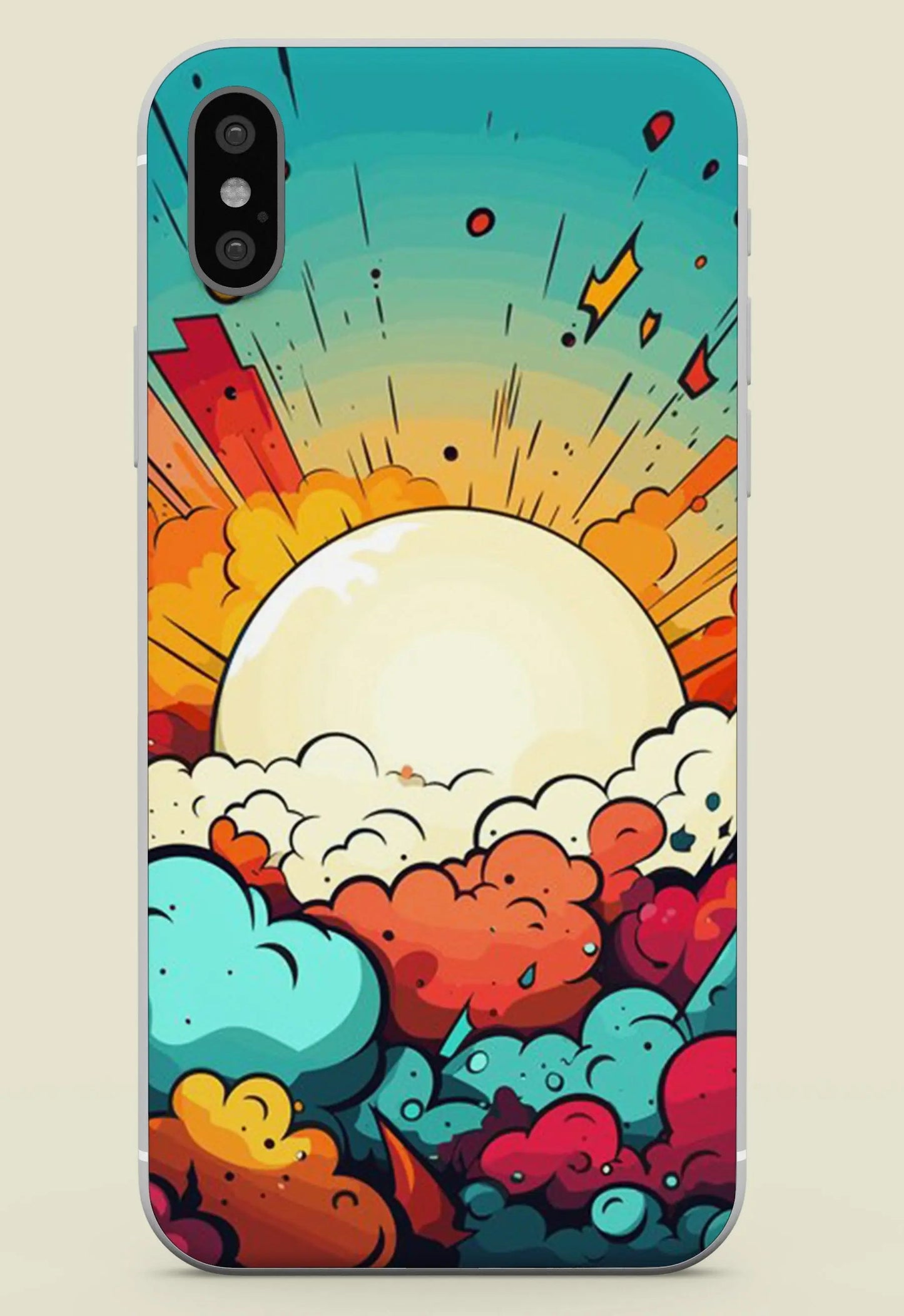 Sun Rising Mobile 6D Skin - NR SKINS