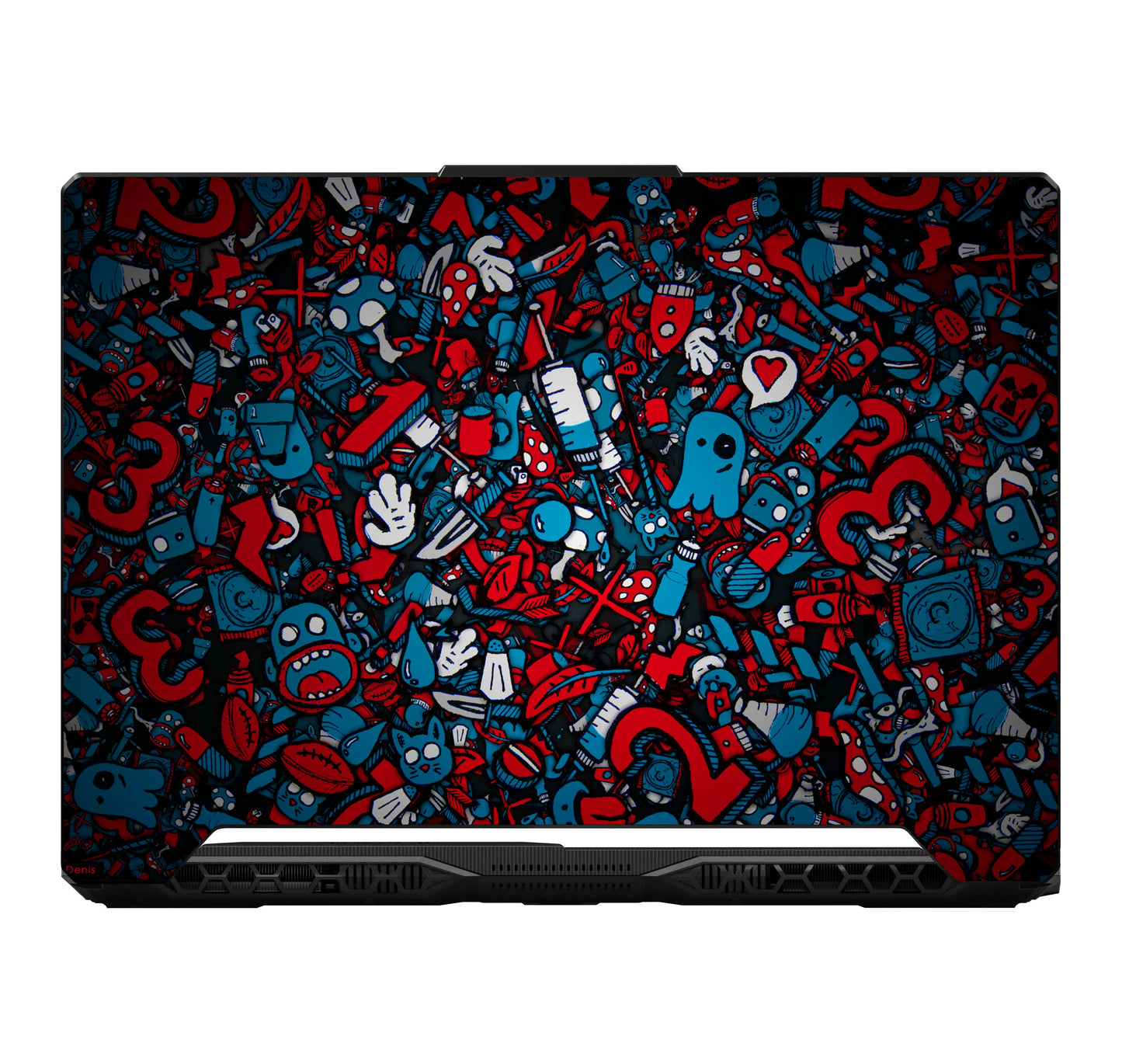 Cartoon Laptop 6D Skin
