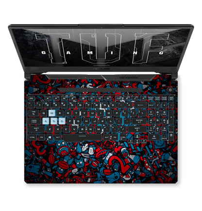 Cartoon Laptop 6D Skin