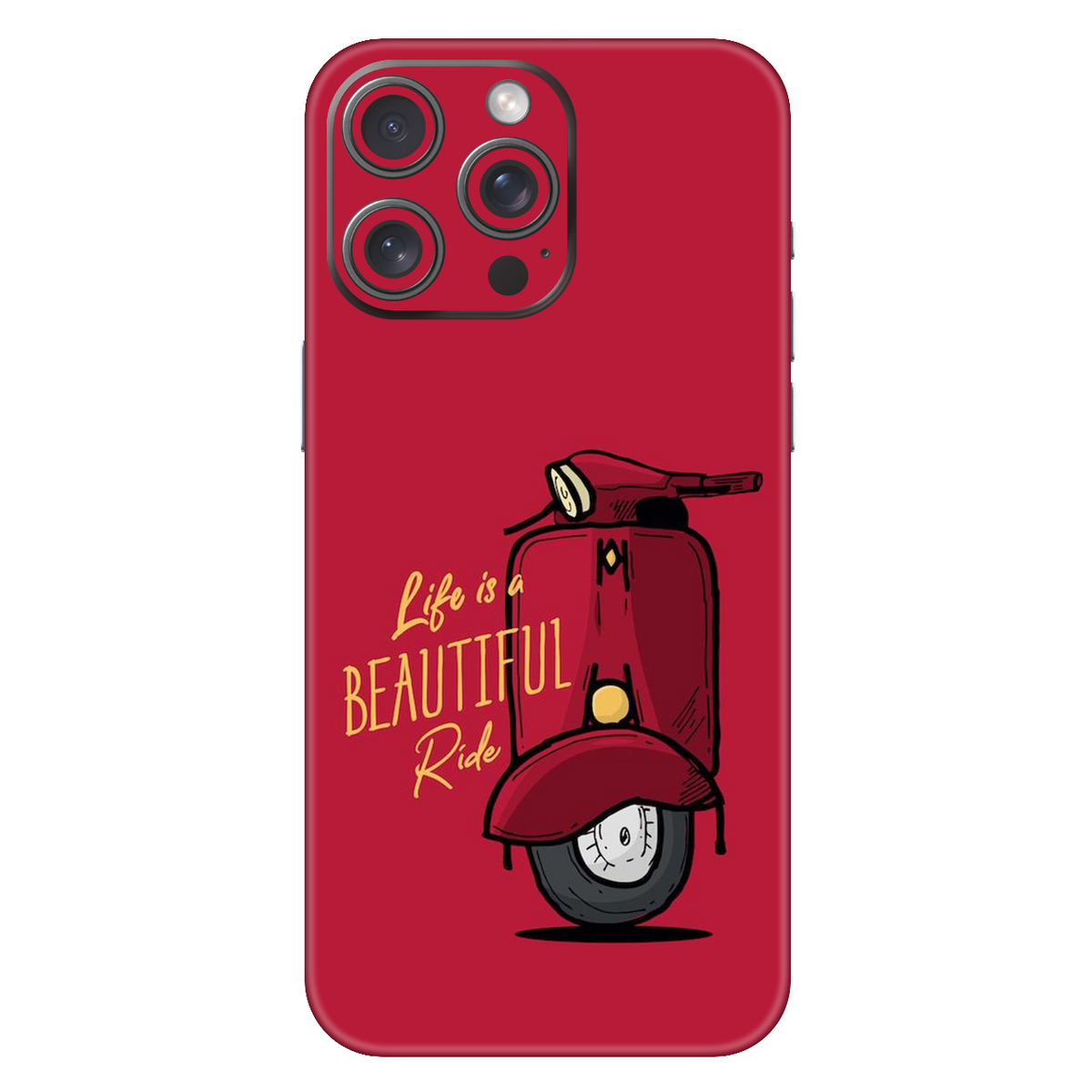 Life Is Beutyfull Ride Mobile 6D Skin