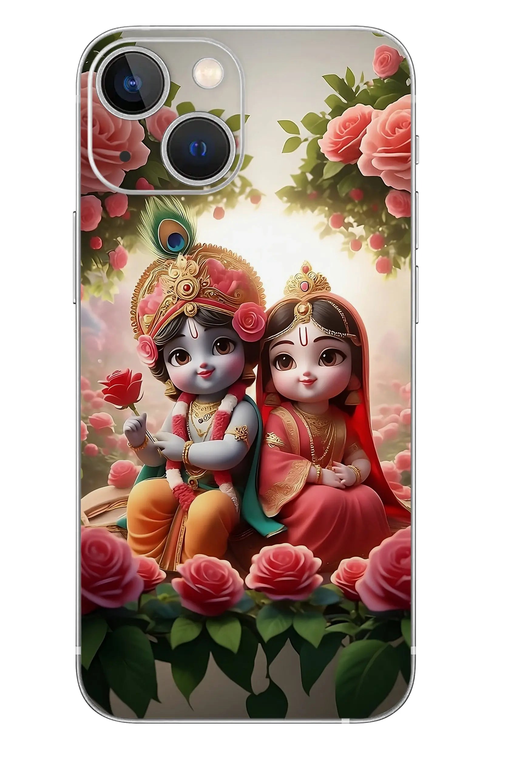 Radhe Krishna Mobile 6D Skin - NR SKINS