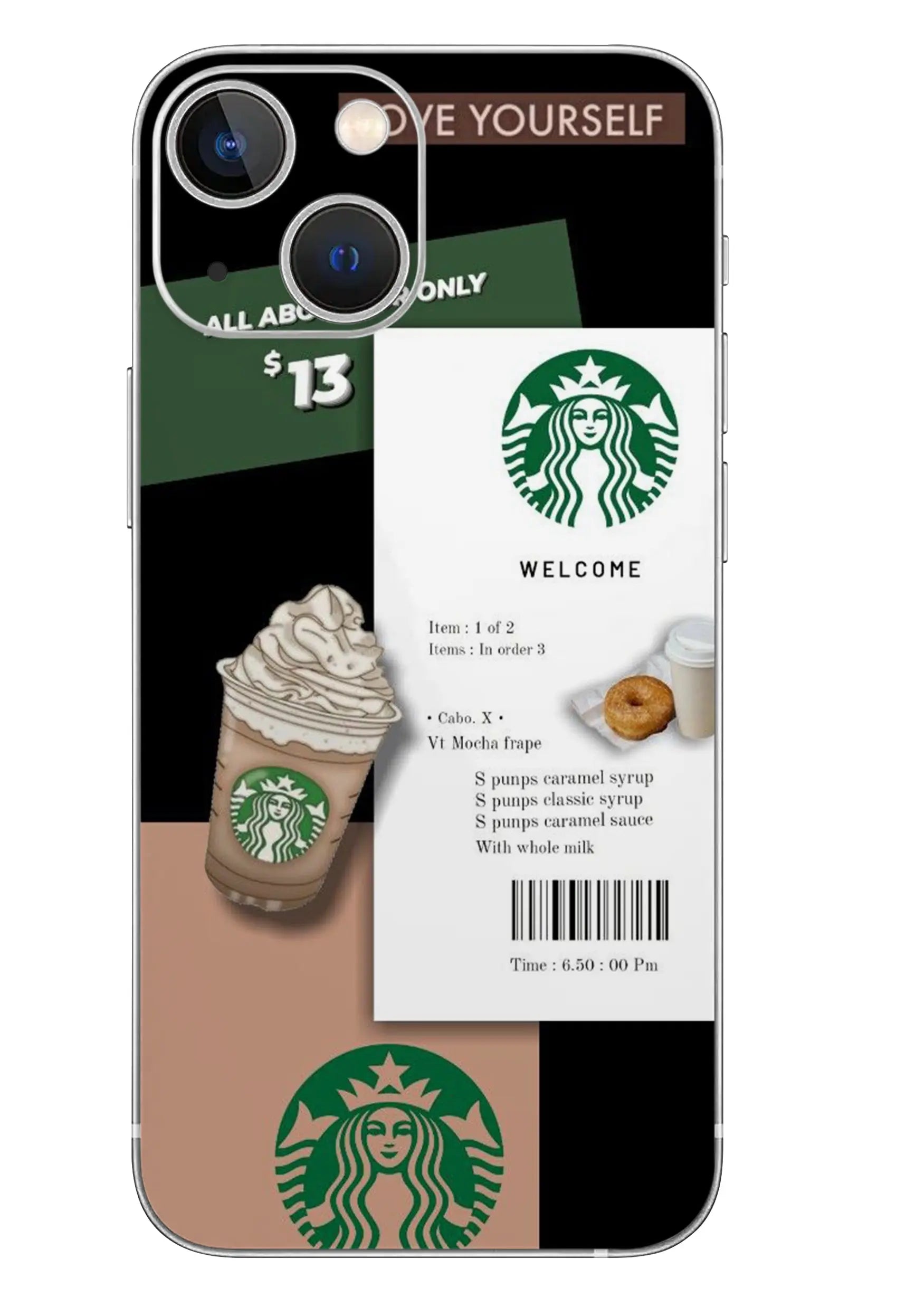 Star Bucks Mobile 6D Skin - NR SKINS