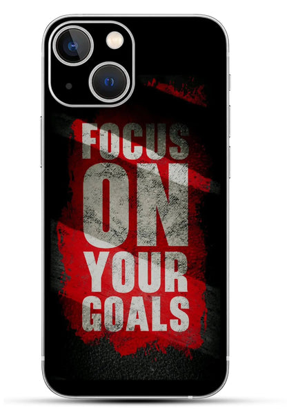Focus On Your Goal Mobile 6D Skin - NR SKINS