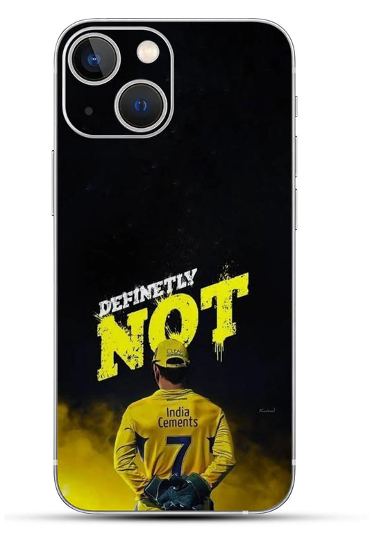 Dhoni Mobile 6D Skin - NR SKINS