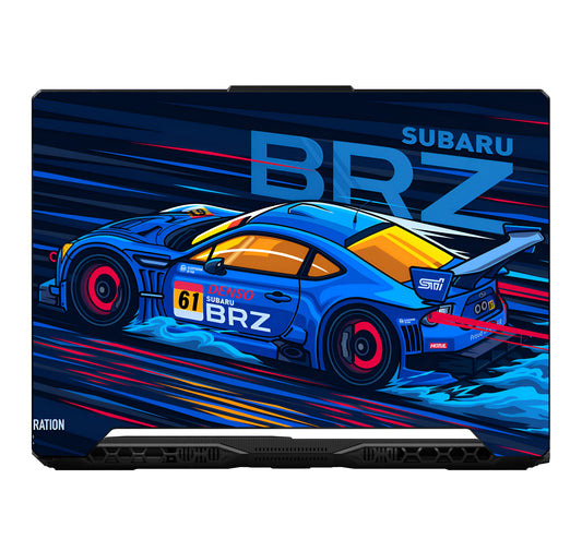 Ubaru BRZ Car Laptop Skin