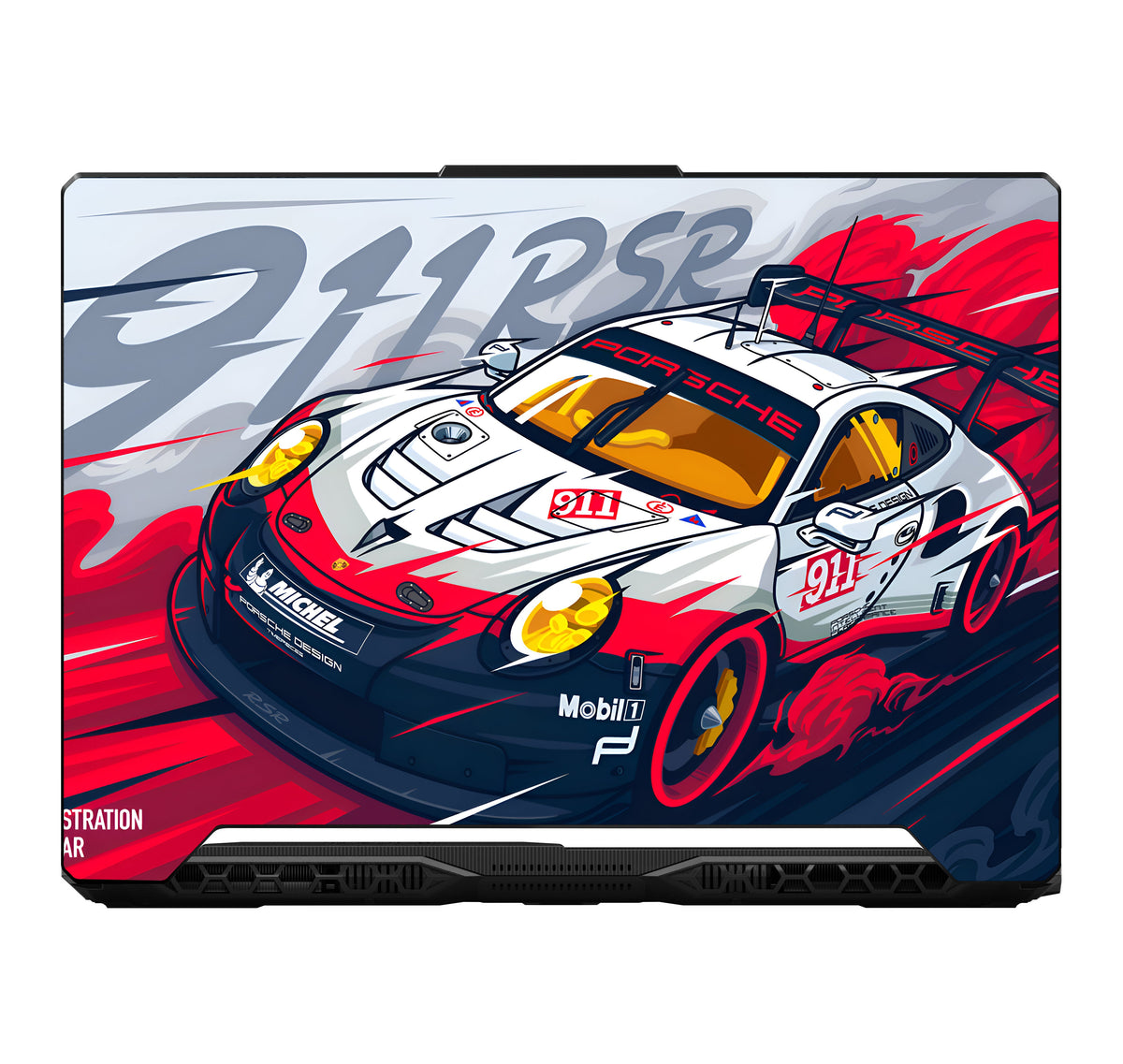 911 PORSCHE Car Laptop Skin