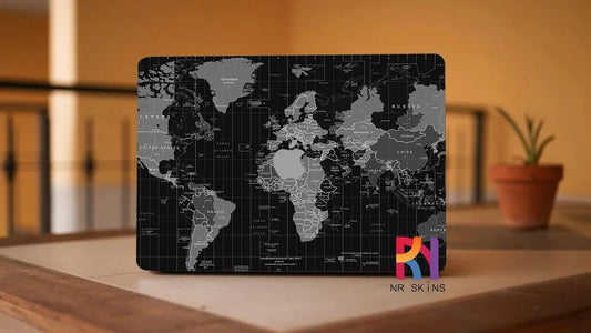 World Map Laptop 6D Skin - Wrapskins