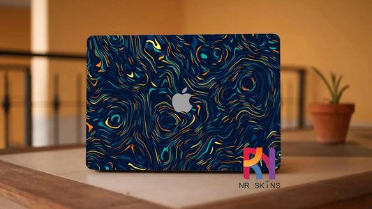 Multicolor strips Laptop 6D Skin - Wrapskins