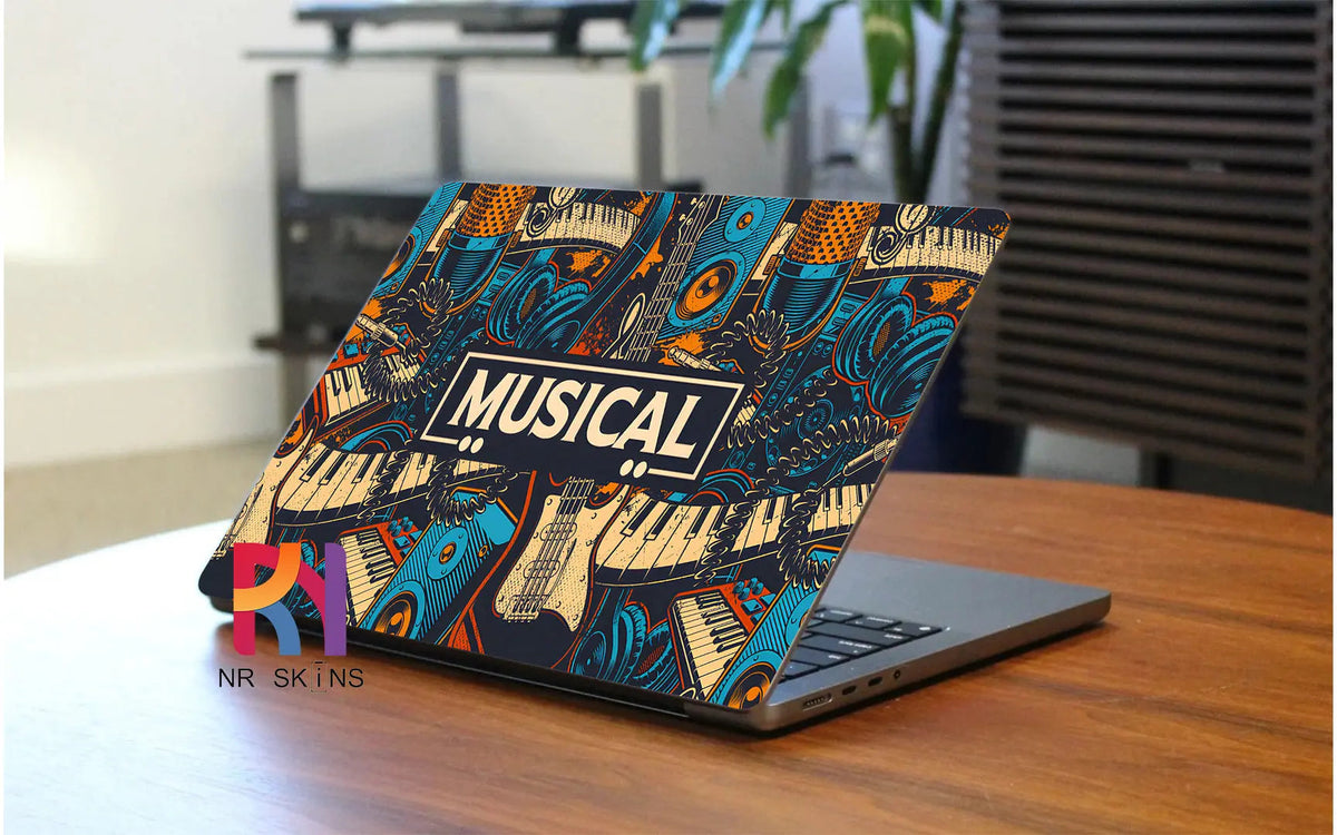 Musical Laptop 6D skin - Wrapskins