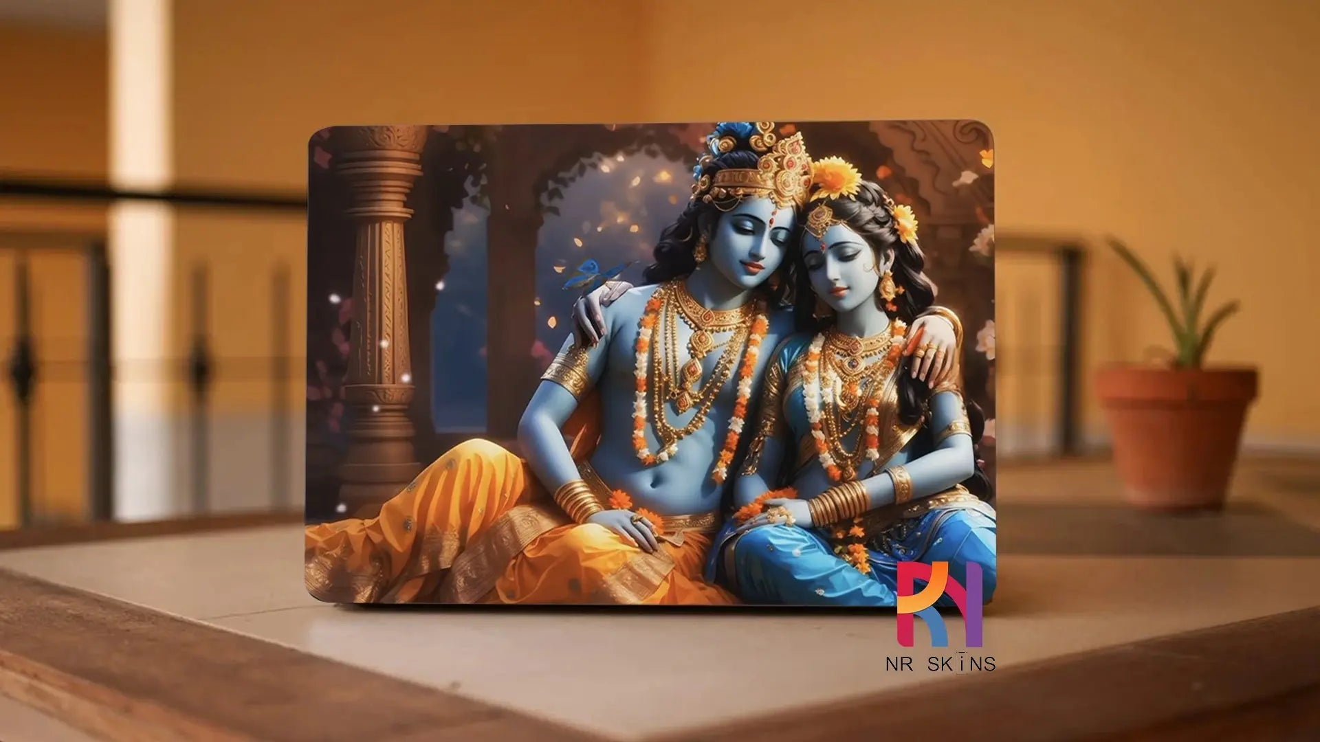 Radha Krishna Laptop 6D Skin - Wrapskins