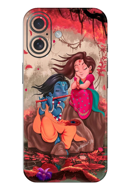 Radhe Krishna Mobile 6D Skin