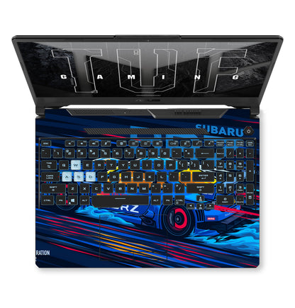 Ubaru BRZ Car Laptop Skin
